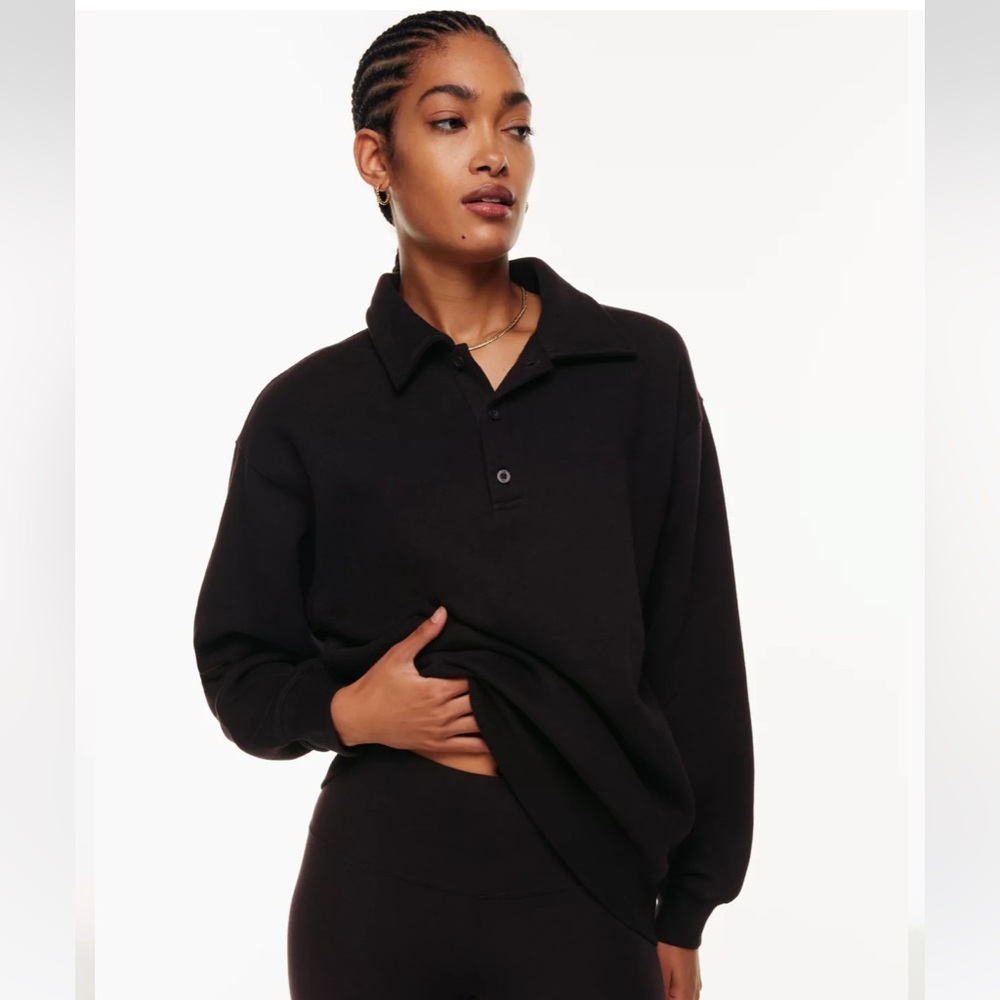 TNA Boyfriend Polo Sweatshirt